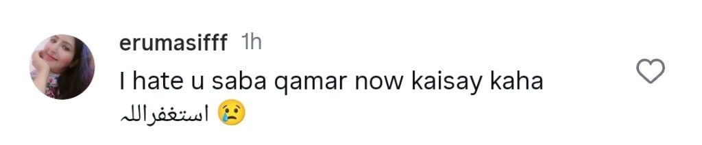 Saba Qamar Faces Backlash For Her Remarks Against Karachi