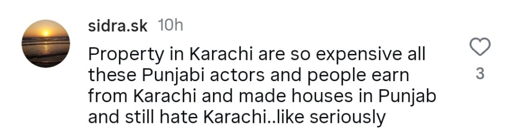 Saba Qamar Faces Backlash For Her Remarks Against Karachi