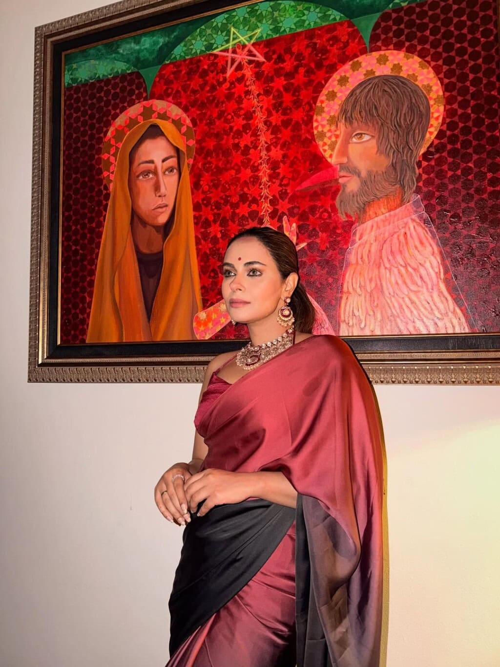 Amar Khan’s Diwali Look Heavily Criticized