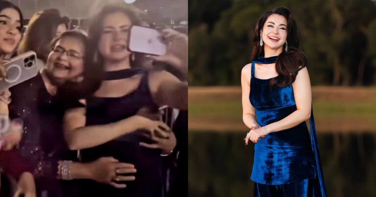 Hania Aamir Mobbed By Fans At Hum Awards