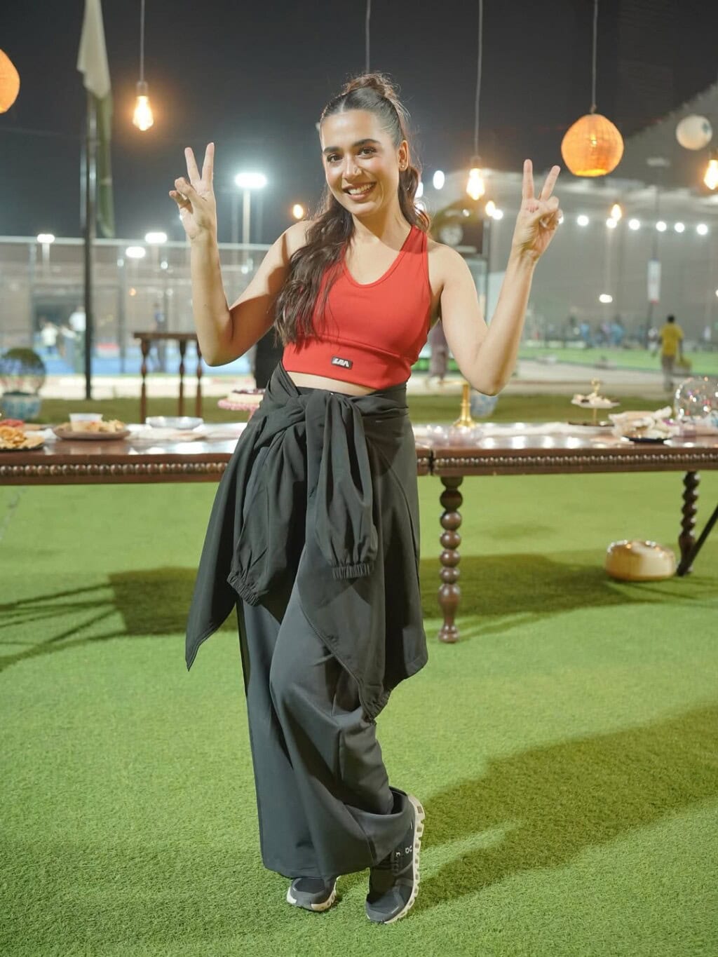 Mansha Pasha Celebrates Padel Themed Birthday