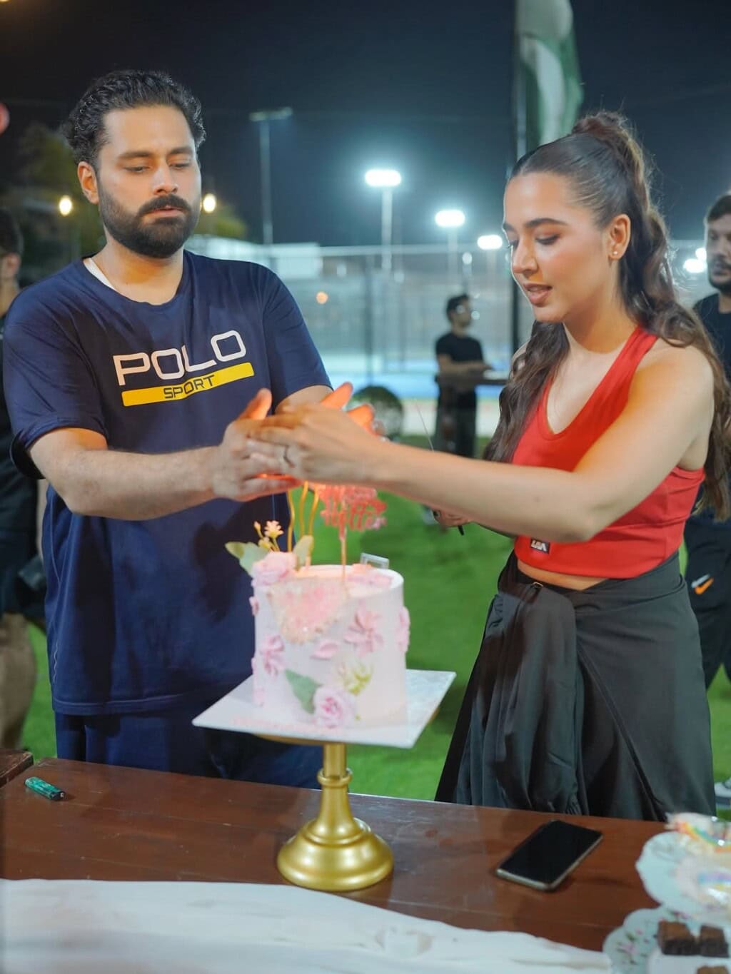 Mansha Pasha Celebrates Padel Themed Birthday