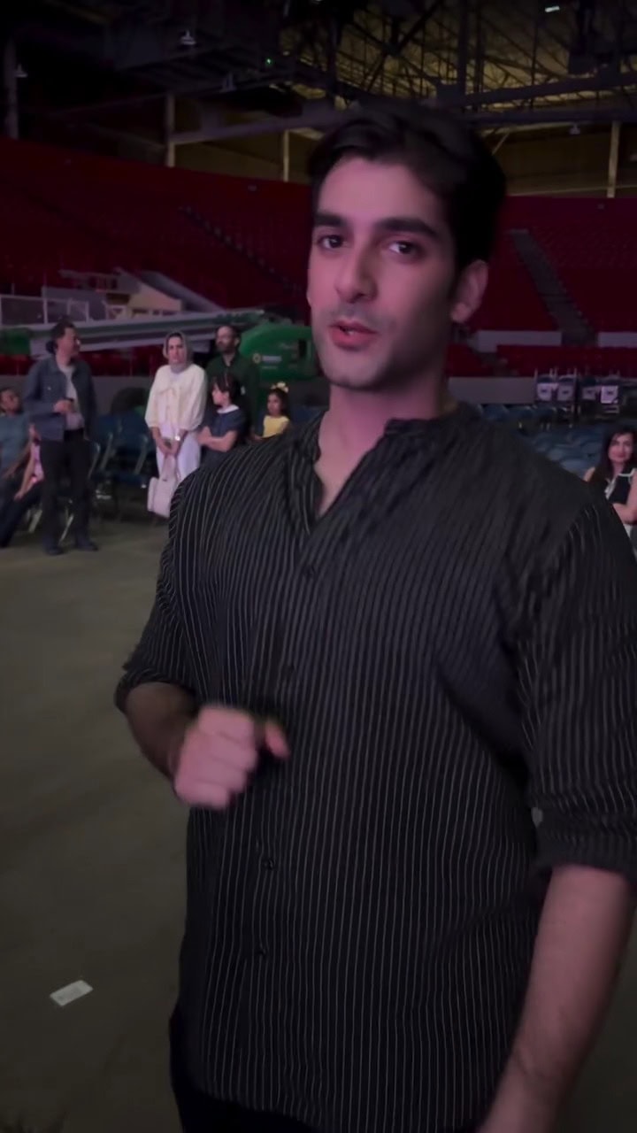 Ramsha Khan & Shuja Asad Cute BTS From Hum Awards