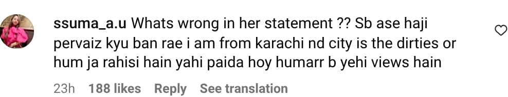 Javeria Saud Calls Out Saba Qamar’s Anti-Karachi Comment