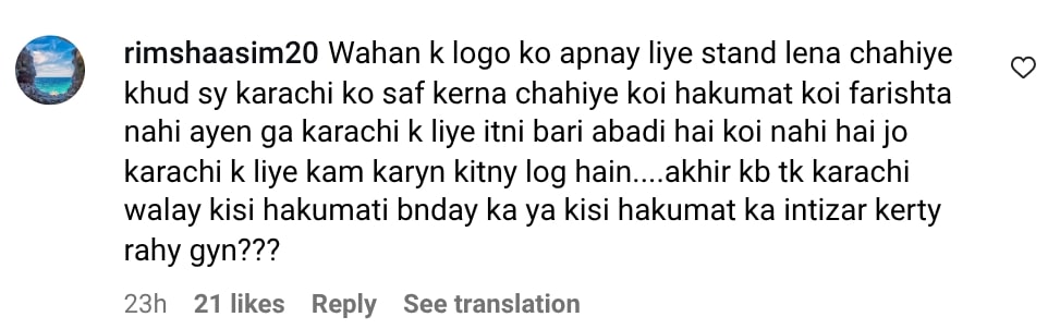 Javeria Saud Calls Out Saba Qamar’s Anti-Karachi Comment