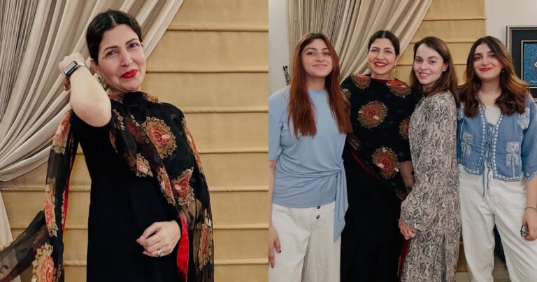 Shagufta Ejaz’s Beautiful Pictures With Her Family