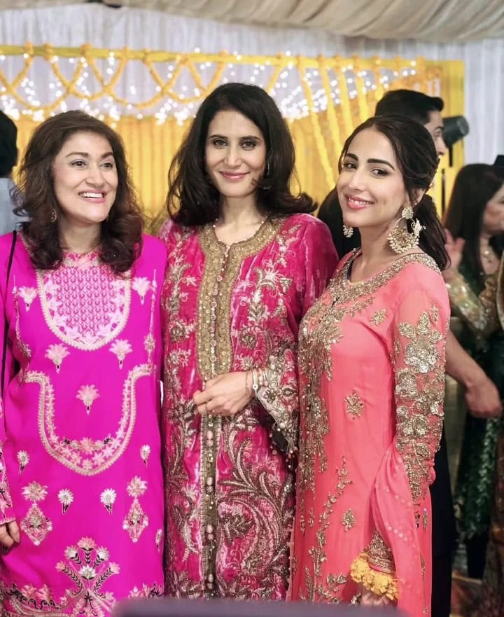 Ushna Shah & Irsa Ghazal’s Beautiful Family Pictures