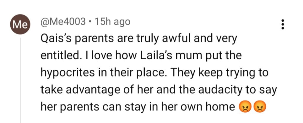 Jama Taqseem Episode 17 – Laila’s Mother’s Savage Replies Praised By Fans