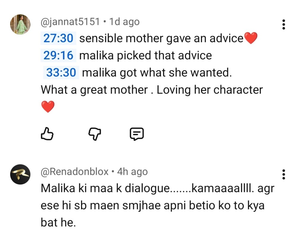 Pamaal Epsode 9 & 10 – Is Malika’s Mother The Voce Of Reason?