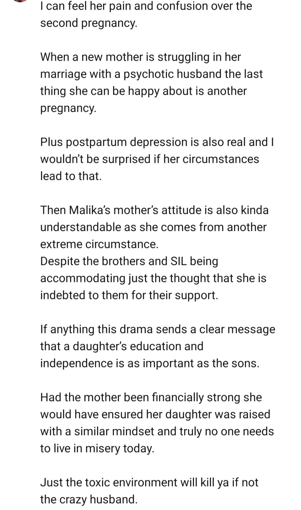 Pamaal Episode 13 – Malika’s Postpartum Depression Triggers Public