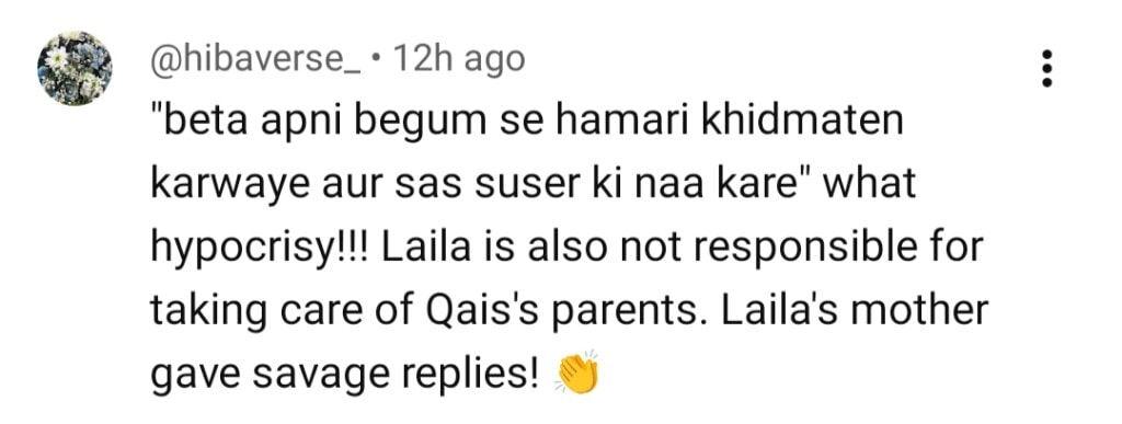 Jama Taqseem Episode 17 – Laila’s Mother’s Savage Replies Praised By Fans