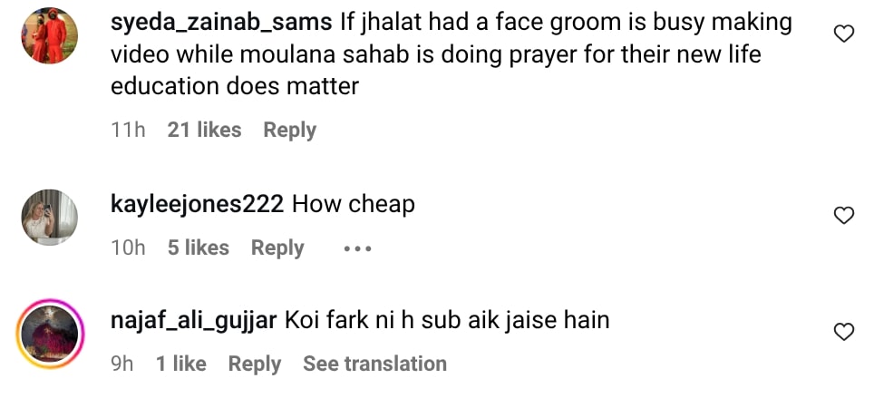 Dr Nabiha Ali Khan Husband’s Behaviour During Nikkah Severely Criticized