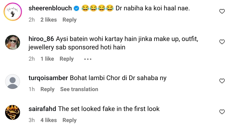 Mishi Khan Calls Out Dr Nabiha Ali Khan For Showing Off