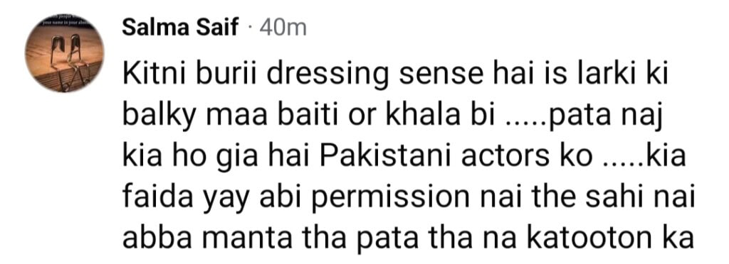 Zara Noor Abbas’s Outfit In Adnan Siddiqui Interview Criticized