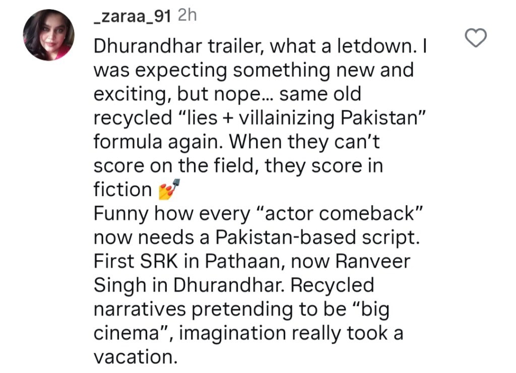 Ranveer Singh & Sanjay Dutt’s Dhurandhar Trailer Enrage Pakistanis