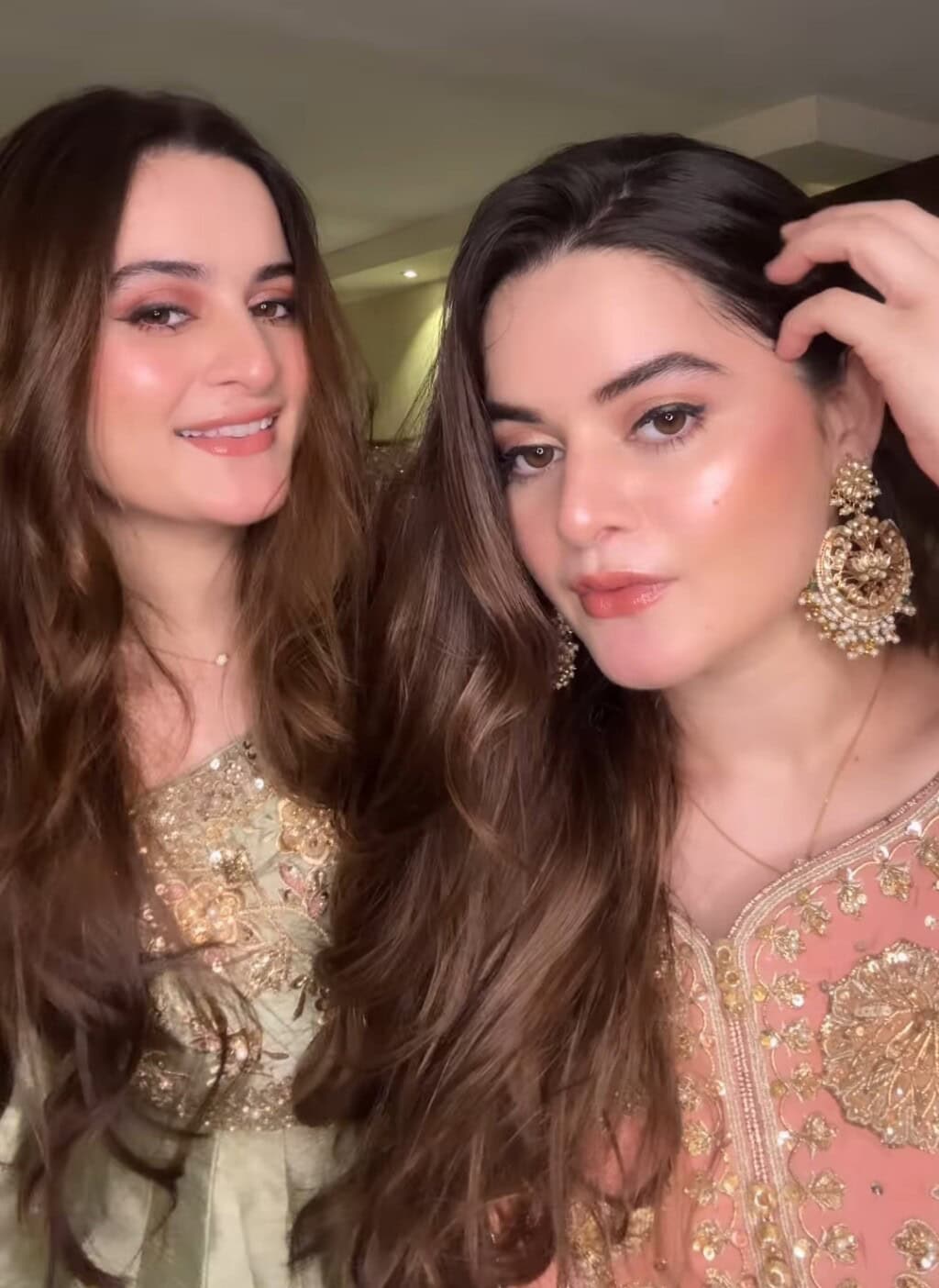 Friends Celebrate Aiman Khan & Minal Khan’s Birthday Bash