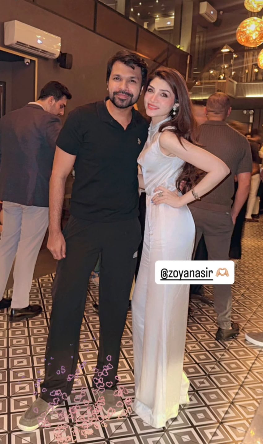 Celebrities Spotted at Friend Haris Shah’s Birthday