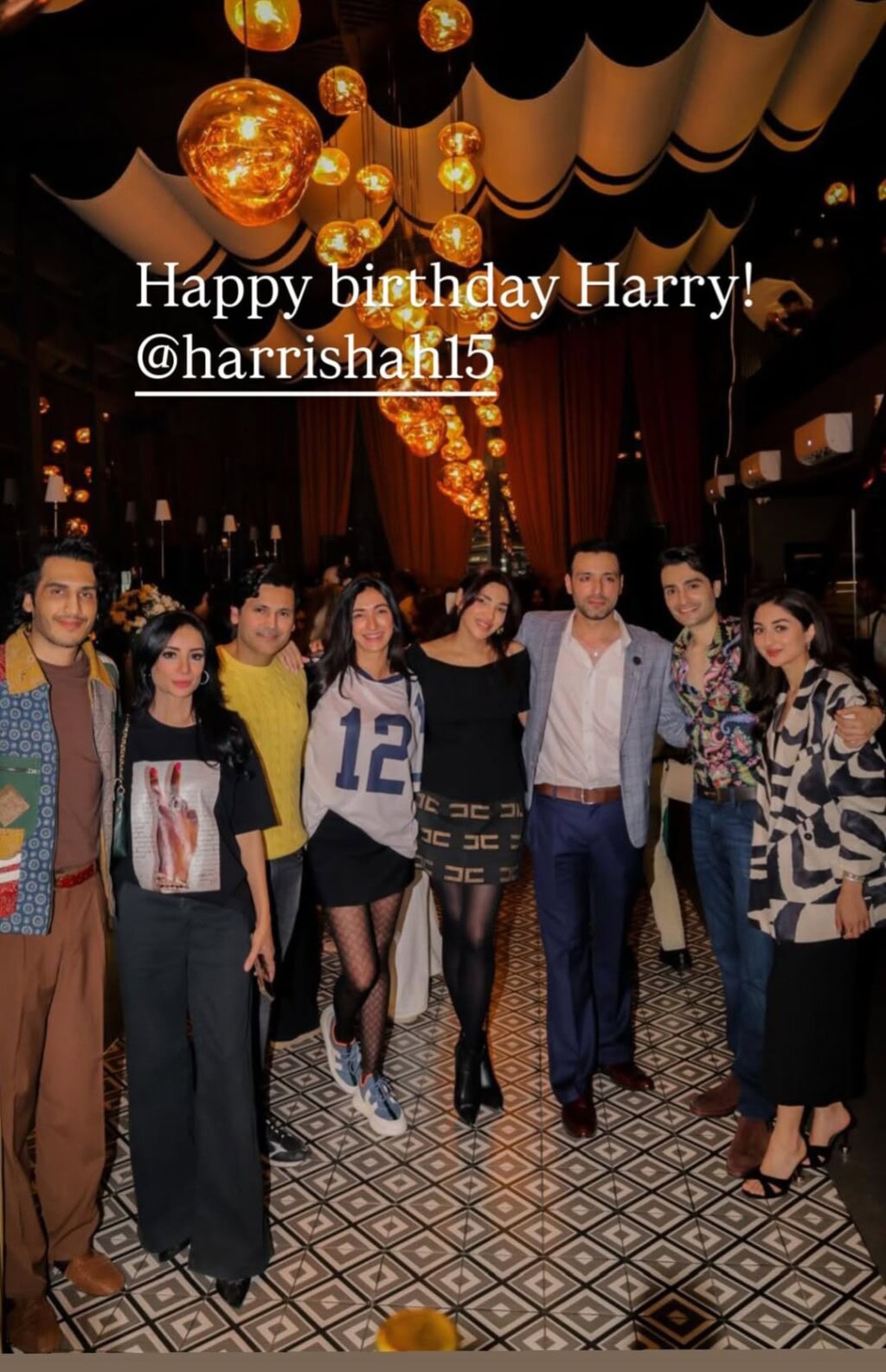 Celebrities Spotted at Friend Haris Shah’s Birthday