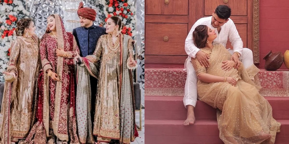 Aiman Khan and Minal Khan Brother’s Pregnancy Photoshoot