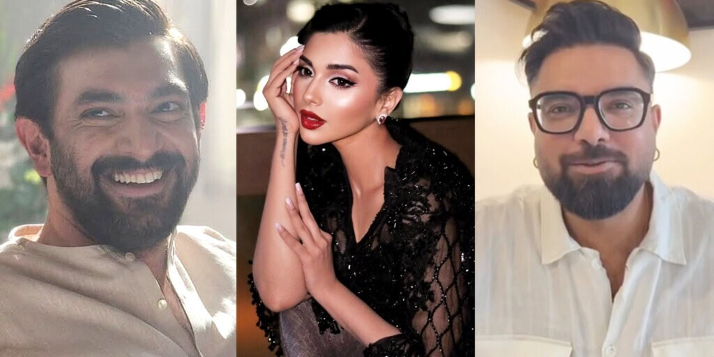 Pakistani Celebrities Slam Nadia Khan’s Attitude with Talha Anjum