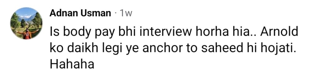 Viral Anchor Mehrunnisa’s Interview with Umer Akmal Trolled