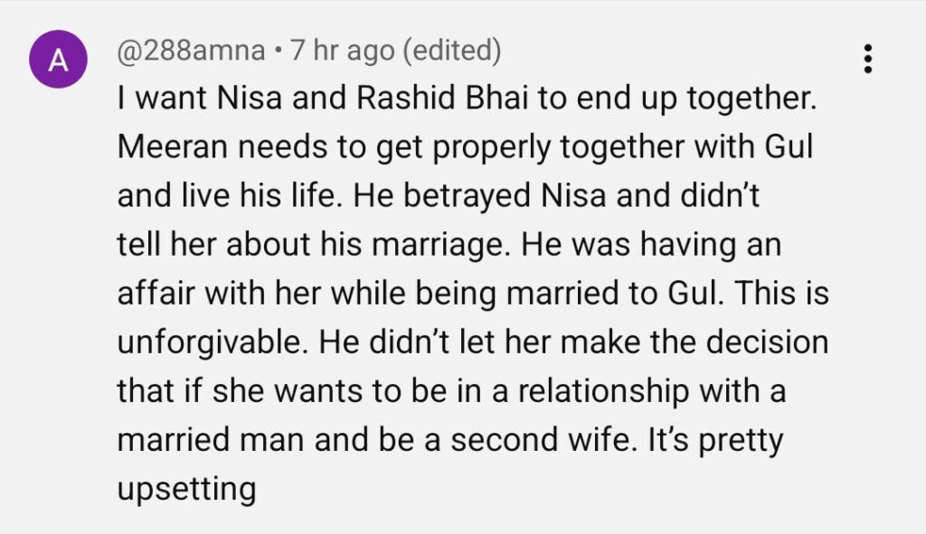Biryani Episode 25 – Fans Worried for Nisa’s Fiance Rashid Bhai