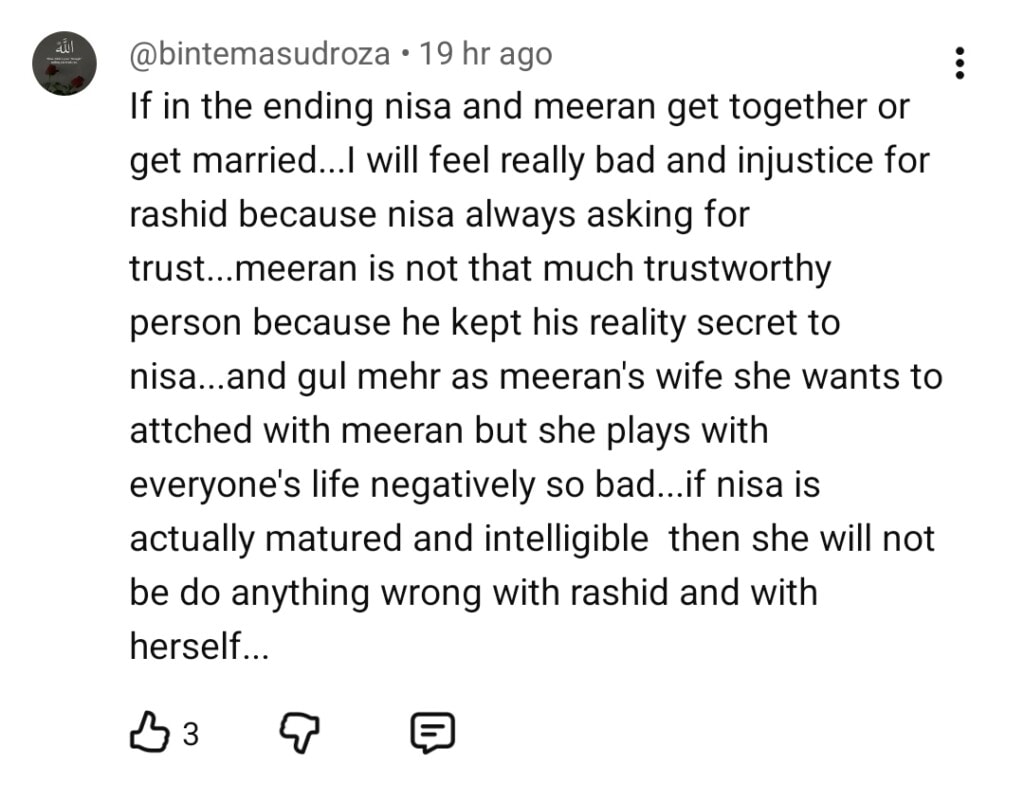 Biryani Episode 25 – Fans Worried for Nisa’s Fiance Rashid Bhai