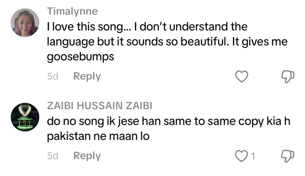Shani Arshad Breaks Silence on Tere Bin OST’s Bollywood Resemblance