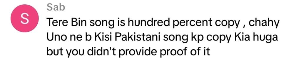 Shani Arshad Breaks Silence on Tere Bin OST’s Bollywood Resemblance