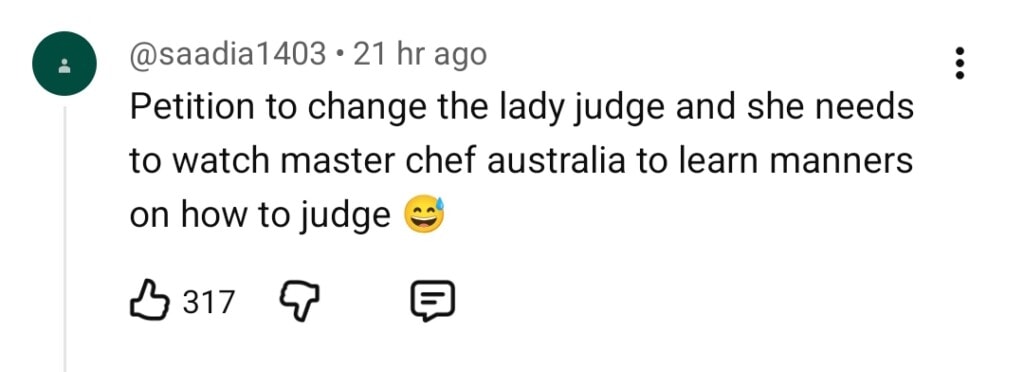 MasterChef Judges Face Backlash for Rude Behaviour