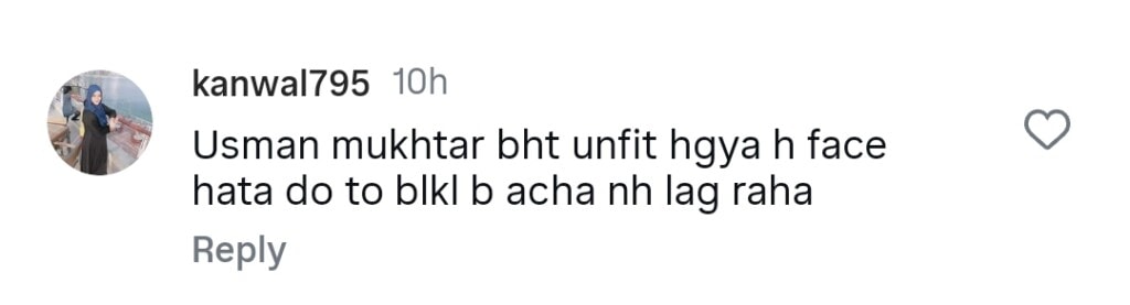 Usman Mukhtar’s Weight Gain Sparks Online Debate