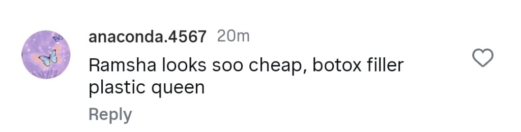 Ramsha Khan’s Old Clip Highlights her Cosmetic Procedures