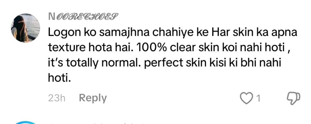 Anya Hamza Ali’s Textured Skin Raises Questions