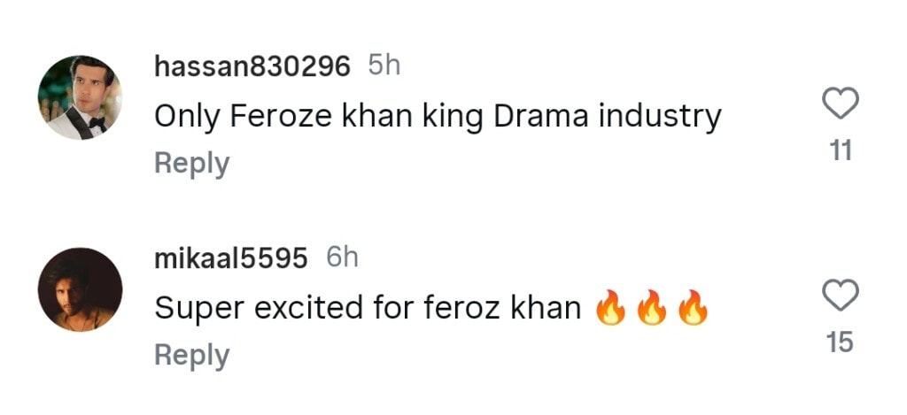 Feroze Khan & Sahar Hashmi Upcoming Drama Details