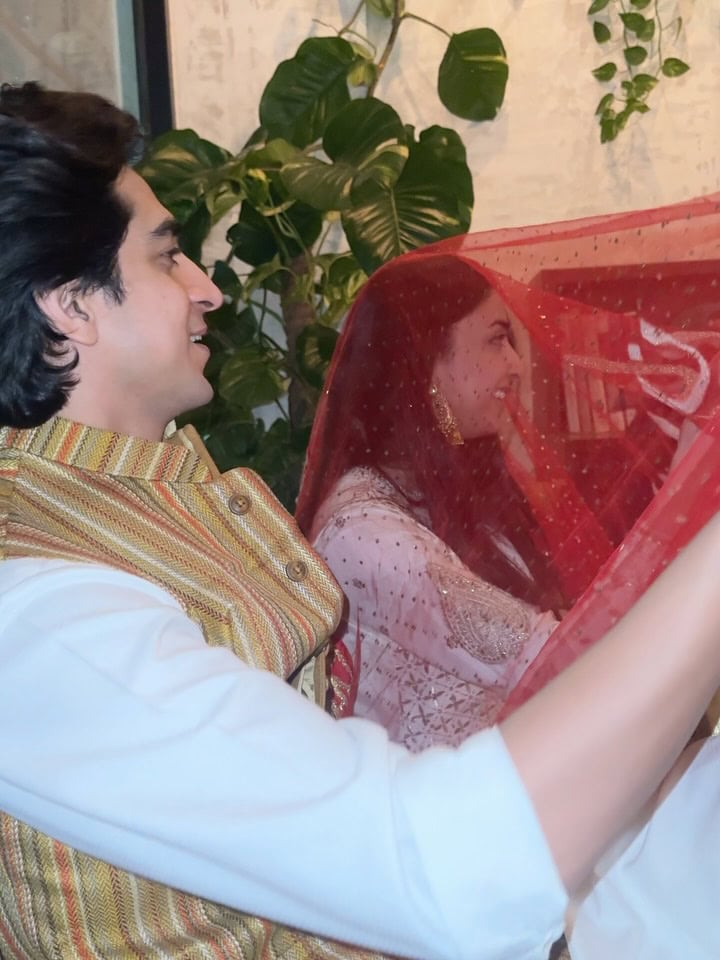 Naqaab & Meri Bahuain Fame Ahmed Rafique Nikkah Pictures