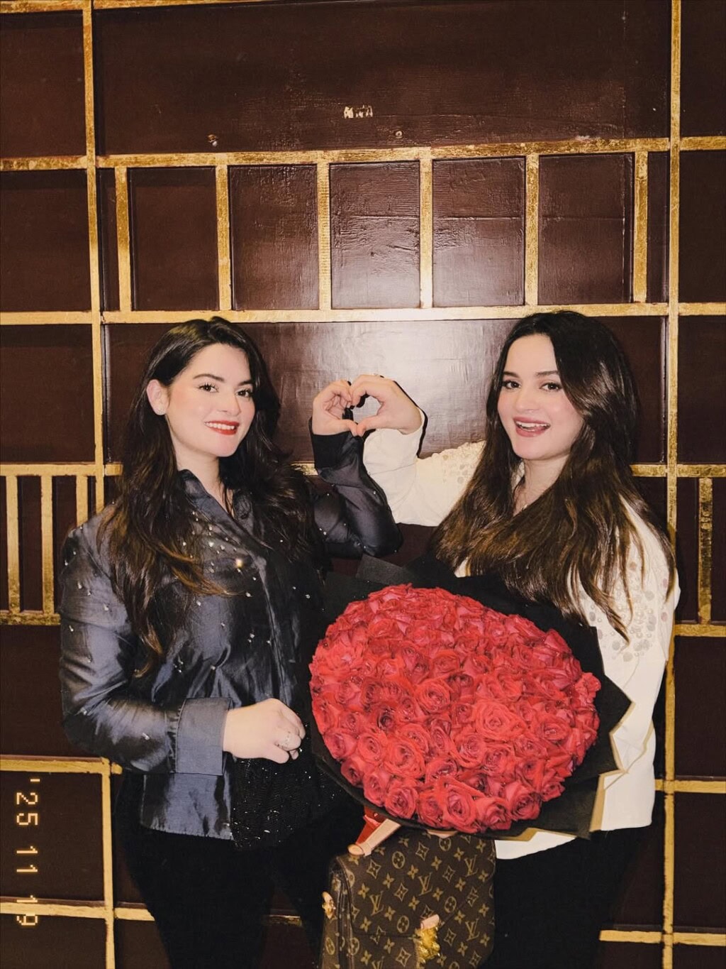 Aiman Khan & Minal Khan Celebrate 27th Birthday Together
