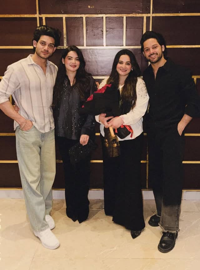 Aiman Khan & Minal Khan Celebrate 27th Birthday Together