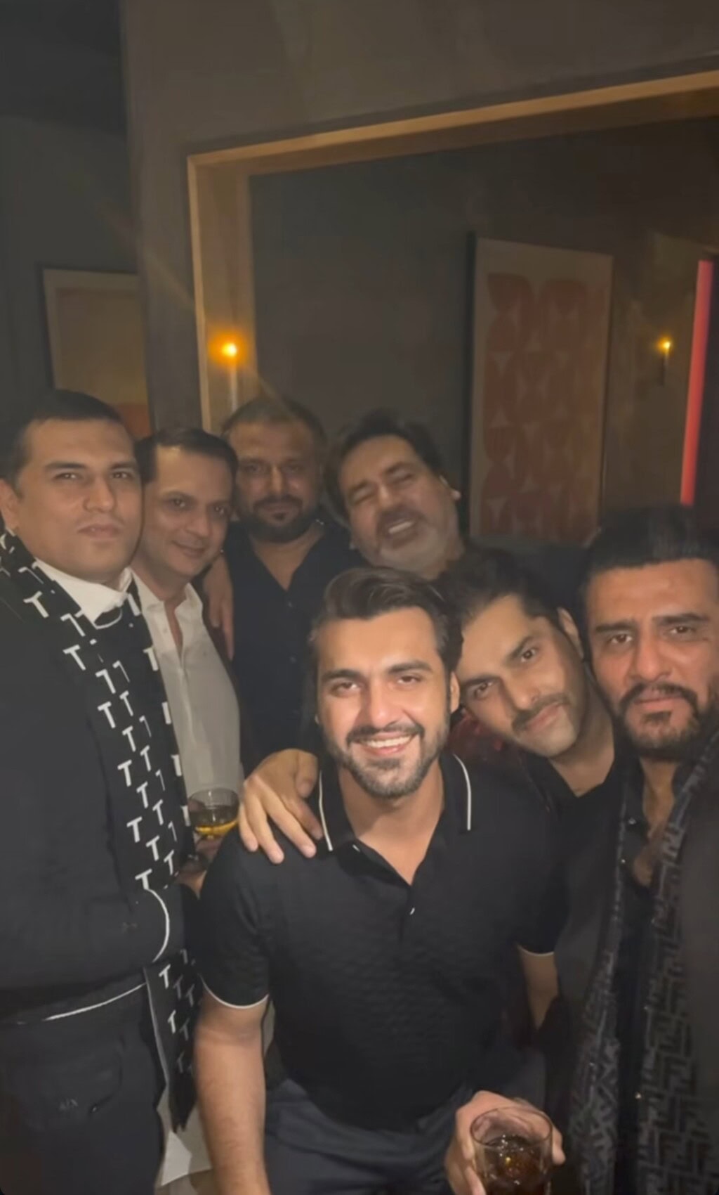 Friends Celebrate Aiman Khan & Minal Khan’s Birthday Bash