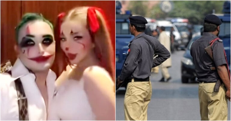 Big Raid At Vulgar Halloween Party In Lahore
