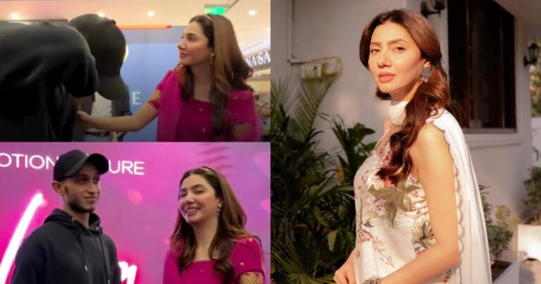 Fan Breaks Into Tears On Meeting Mahira Khan
