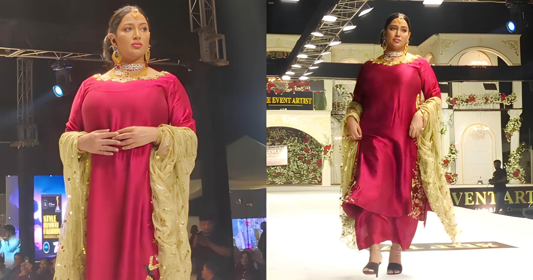Mathira Fails To Impress Public With Her Ramp Walk