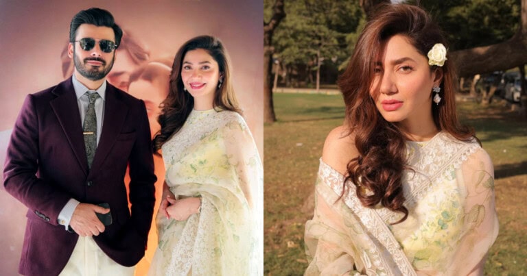 Mahira Khan & Fawad Khan Shine At Neelofar Press Meet