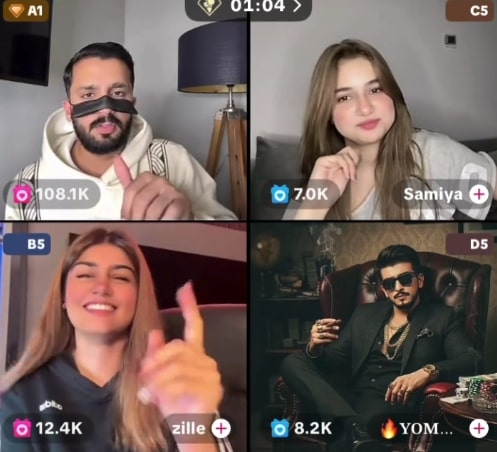 Rajab Butt's Inappropriate Conversation With Samiya Hijab Goes Viral