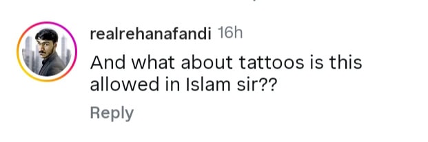 Tauseeq Haider’s Tattoos During Umrah Spark Debate