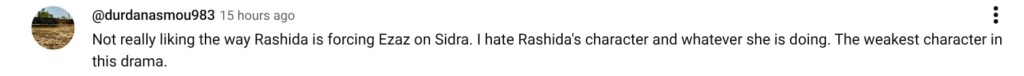 Jama Taqseem Episode 26 – Fans Harshly Criticize Rashida As A Mother