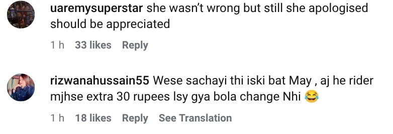 Nida Yasir Issues Apology To Delivery Riders