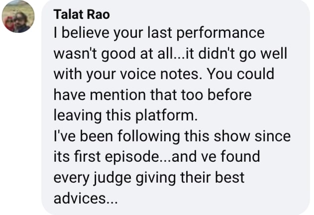 Contestant M Ibrar Shahid Exposes Pakistan Idol