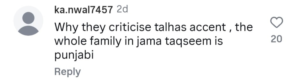 Kya Drama Hai Under Fire For Targeting Talha Chahour’s Punjabi Accent