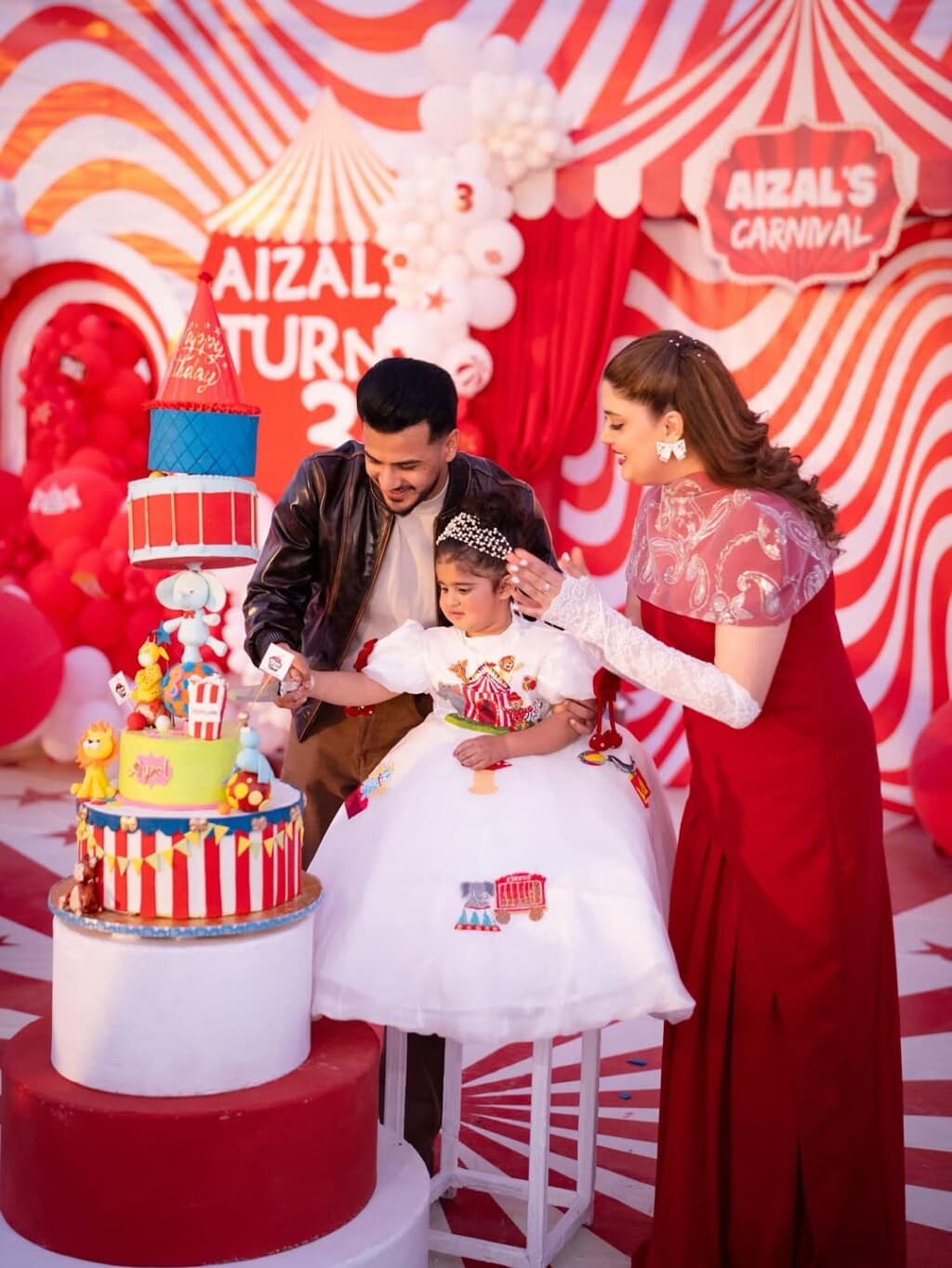Kanwal Aftab & Zulqarnain Sikandar Celebrate Aizal’s 3rd Birthday