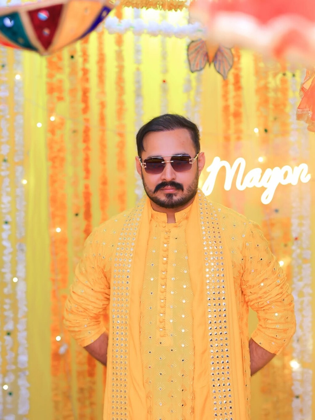 Dr Nabiha Ali Khan & Haris Khokhar Mayon Pictures & Videos